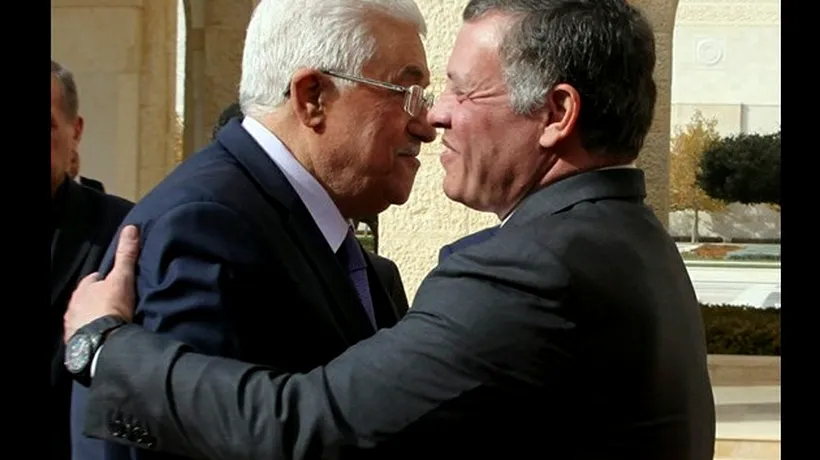 Regele Iordaniei, la Ramallah: pledoarie pentru inexistenta soluție americană de pace  