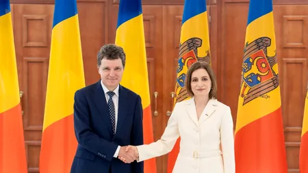 Nicușor Dan, primit de Maia Sandu de Ziua Independenței Republicii Moldova. Președintele României participă la ceremoniile de la Chișinău