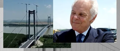 VIDEO | Pietro Salini, director executiv Webuild: „Construirea podului suspendat de la Brăila este o realizare imensă a noastră și a României”