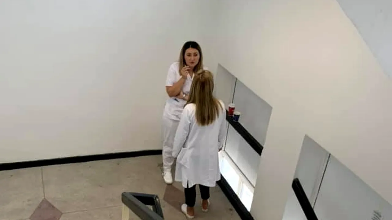 „Să le spună cineva că în spitale nu se fumează