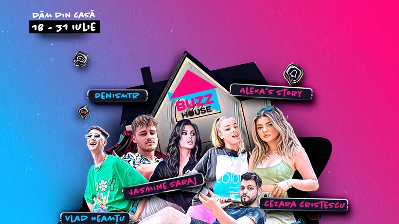 BUZZ HOUSE - un concept fresh marca Global Talent United, de conținut pentru devoratorii de Tik Tok și nu numai!