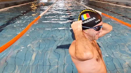 Gest impresionant făcut de un jandarm din Tulcea. A înotat 12 ore pentru a strânge bani pentru tratamentul unui coleg