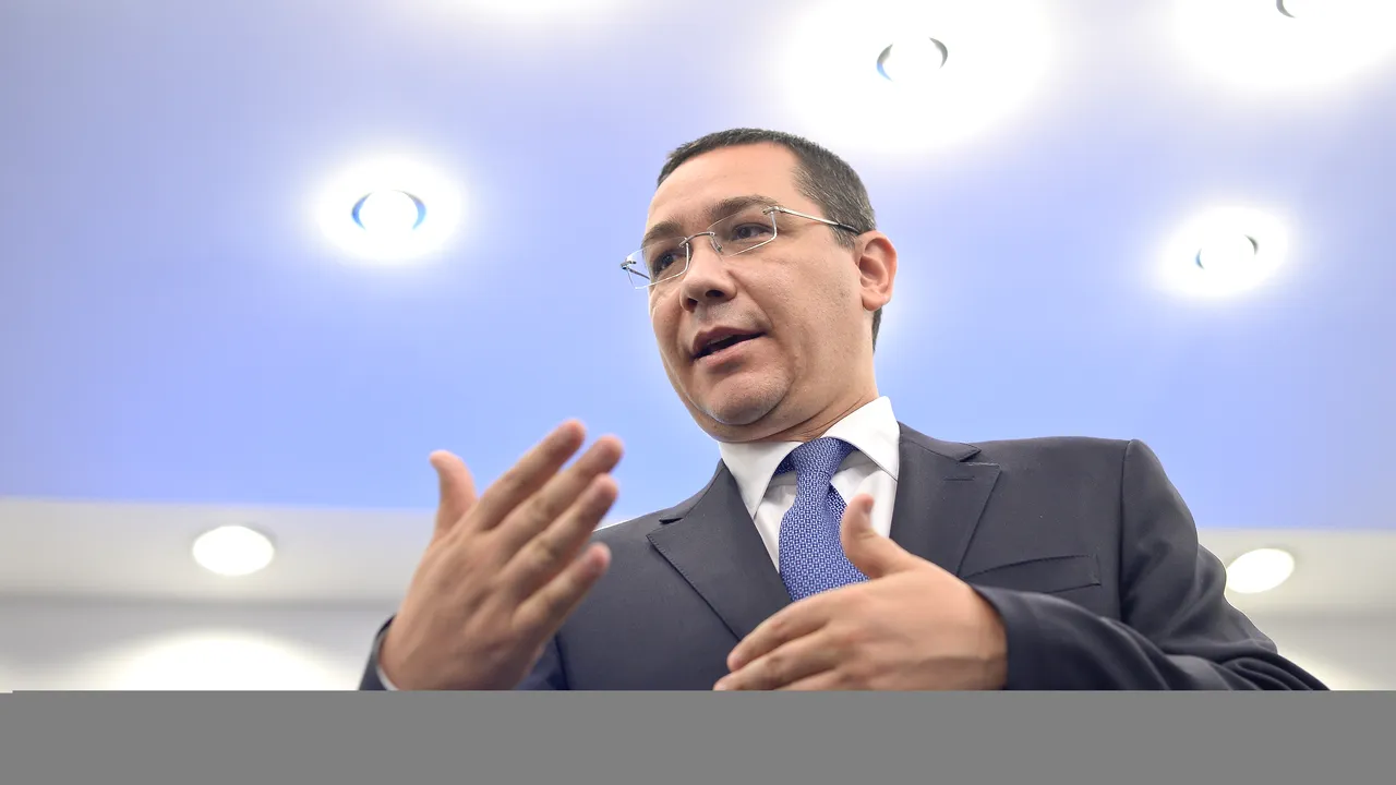 Ponta nu mai vrea să fie premier: Candidez pentru funcția de deputat. Pentru alte funcții în stat, nu