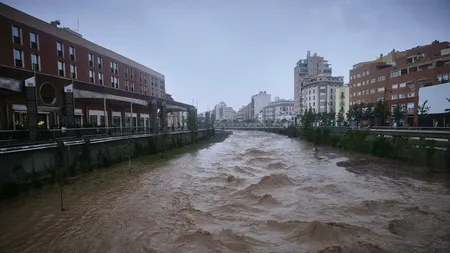 Noi INUNDAȚII în Spania. Regiunile Málaga și Valencia, cele mai afectate