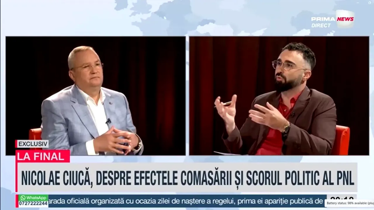 Președintele PNL, Nicolae CIUCĂ: Este nevoie ca fiecare dintre cele două partide să vină cu propriul candidat