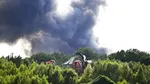 INCENDIU puternic la celebrul festival Tomorrowland. Scena principală a evenimentului a luat foc