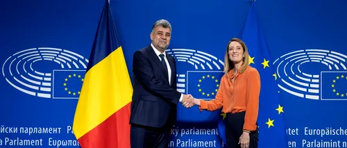 Marcel Ciolacu, după întâlnirea cu președintele P.E: I-am mulțumit doamnei Metsola pentru sprijinul acordat României și pentru aderarea la Schengen