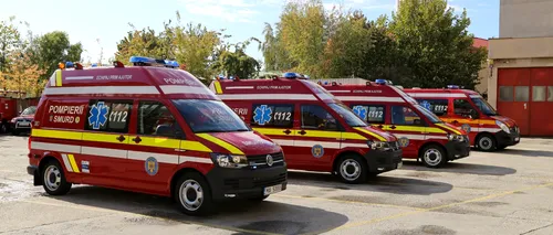 ISU București-Ilfov a primit 65 de ambulanțe noi 