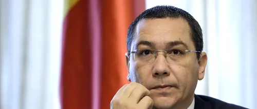 Ponta: Cu siguranță, Iohannis va fi declarat incompatibil, pentru că asta e practica unitară a ICCJ