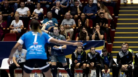 CSM București, festival de goluri cu Banik Most în Sala Polivalentă! România a demolat Ucraina la handbal masculin