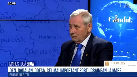 VIDEO  Generalul (r) Eugen Bădălan, fost șef al Statului Major General, despre cele două mari obiective ale rușilor: „Vor să redevină participanți la tot ceea ce înseamnă comerțul pe Dunăre