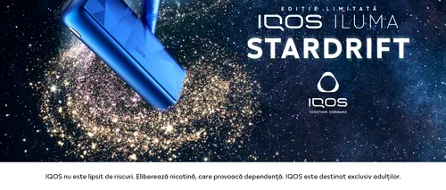 Philip Morris International lansează în România prima ediție limitată IQOS ILUMA – descoperă IQOS ILUMA STARDRIFT