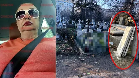 Imagini de la mormântul gol al Rodicăi Stănoiu. Misterul reînhumării