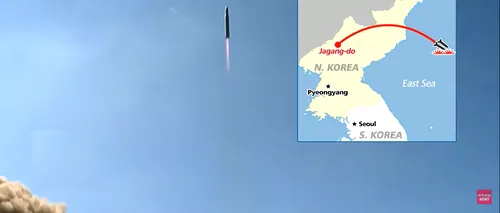 Coreea de Nord a testat o nouă rachetă hipersonică