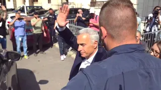 Călin GEORGESCU s-a prezentat la Parchetul General pentru prelungirea controlului judiciar