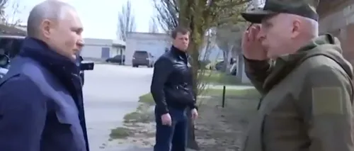 VIDEO Vizită surpriză a lui <i class='ep-highlight'>PUTIN</i> în sudul Ucrainei. Comandanții l-au informat despre situația din teritoriile anexate ilegal în 2022