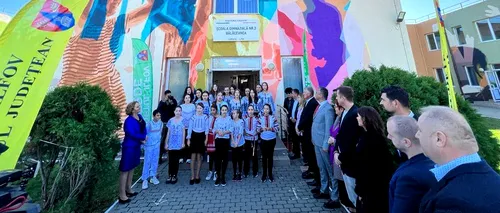 VIDEO | Școlile din Ilfov se transformă în opere de artă. Elevii vor dezvolta o legătură emoțională pozitivă cu spațiile școlare