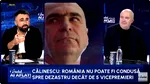 Florin Călinescu: „România nu poate fi condusă spre dezastru decât de cinci vicepremieri”