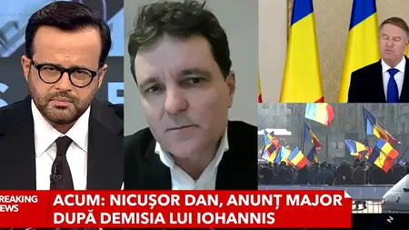 Nicușor DAN, despre demisia lui Klaus Iohannis: „În mandatul acesta au fost făcute mai multe greșeli importante”