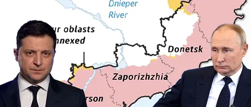 VIDEO LIVE UPDATE | Război în Ucraina, ziua 219: Vladimir Putin a semnat decrete de recunoaştere a independenţei regiunilor Herson şi Zaporojie. Harta zonei care trece sub conducerea Kremlinului. Vestul ne crede proști. Rusia e pregătită să-și reia locul în lume