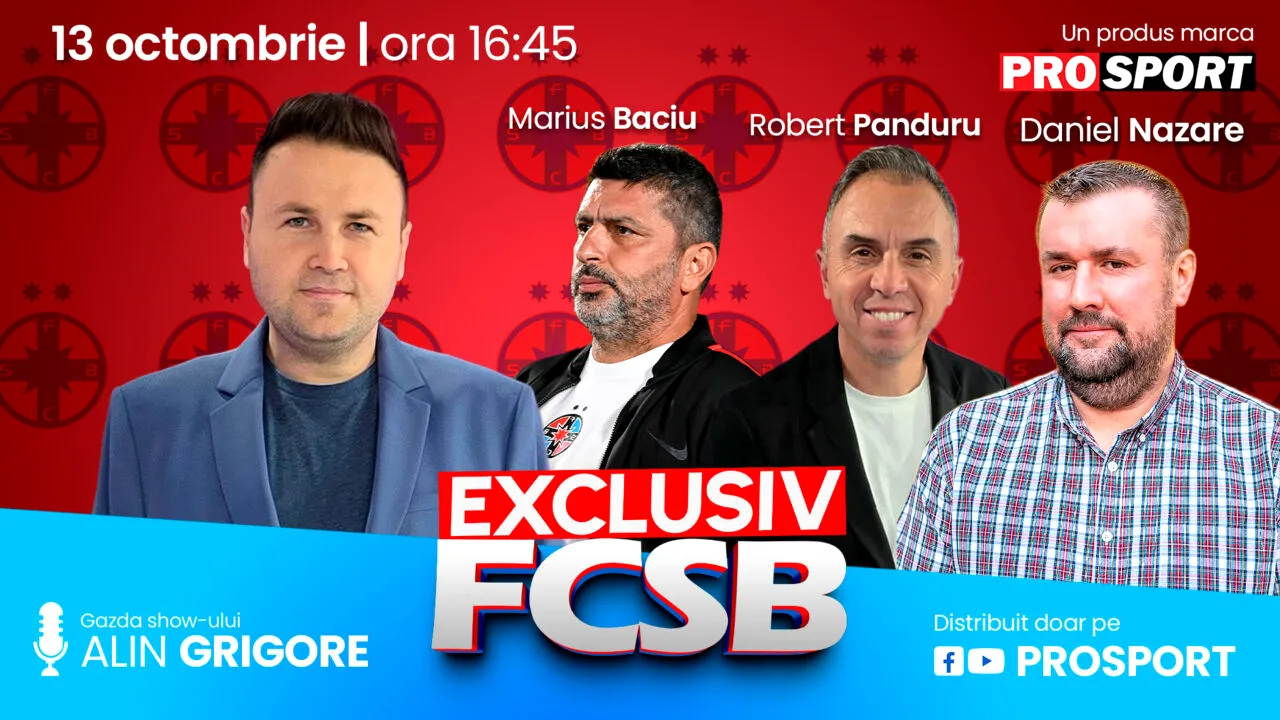 EXCLUSIV FCSB, azi de la 16:45. Marius Baciu, în direct cu suporterii: orice întrebare ai, azi primești răspunsul!
