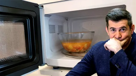 Mănânci ciorbă încălzită la cuptorul cu microunde? Dragoș Pătraru explică greșeala pe care o fac majoritatea românilor