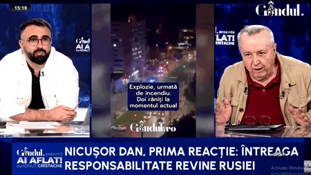 Nicușor Dan, reacție violentă în cazul dronei de la Galați. Cristoiu: Devine isteric/A fost influențat de useriștii din CSAT
