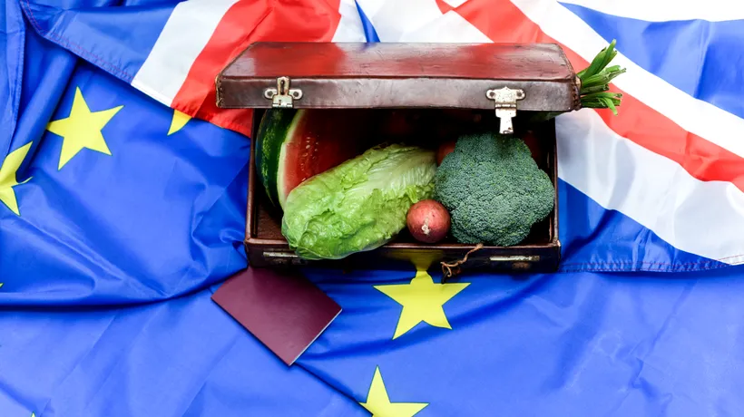 Efectele BREXIT: Exporturile de alimente ale Marii Britanii către UE au scăzut cu 3,6 miliarde de euro pe an