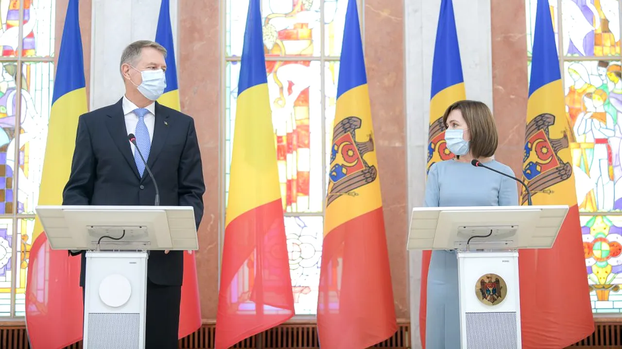 Klaus Iohannis, în vizită la Chișinău: „De azi, Moldova și România reintră într-o interacțiune firească, frățească și deschisă”| Maia Sandu: „Pornim o nouă prietenie la nivel înalt între Republica Moldova şi România” - FOTO
