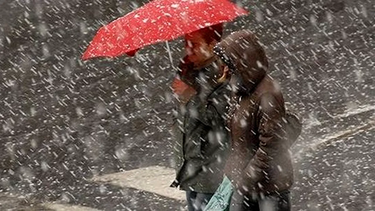 METEO Vreme predominant rece, cu precipitații slabe în majoritatea regiunilor. Unde sunt așteptate ninsori puternice