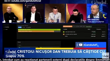 Ion Cristoiu: „Lui Nicușor Dan i se va pune pe tavă un PSD fără dinți”