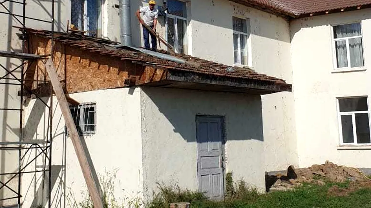 Școala a început în plin șantier, în mai multe școli din țară - FOTO