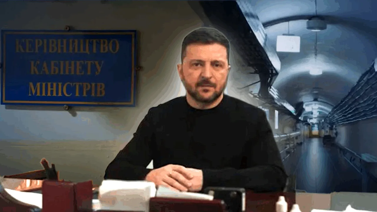 Cum arată buncărul de război al lui Volodomir Zelenski. Imagini din interiorul locului unde se iau cele mai importante decizii