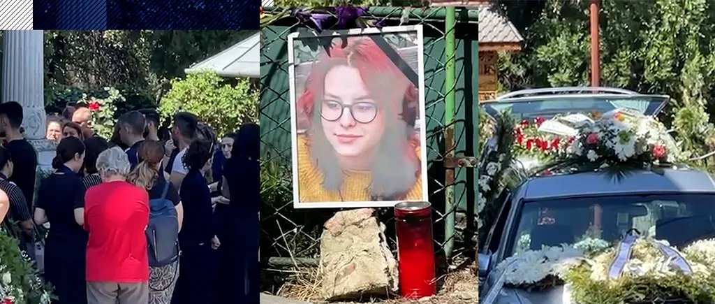 VIDEO | Imaginile durerii de la înmormântarea Melisei, adolescenta ucisă la Craiova. „Da, au fost împreună. El era gelos”
