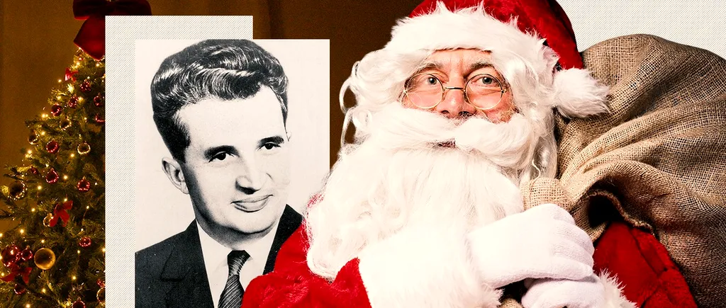 Cum a primit Moș Crăciun o nouă identitate în regimul comunist. Nicolae Ceaușescu l-a promovat pe tovarășul MOȘ GERILĂ lângă „pomul de iarnă”