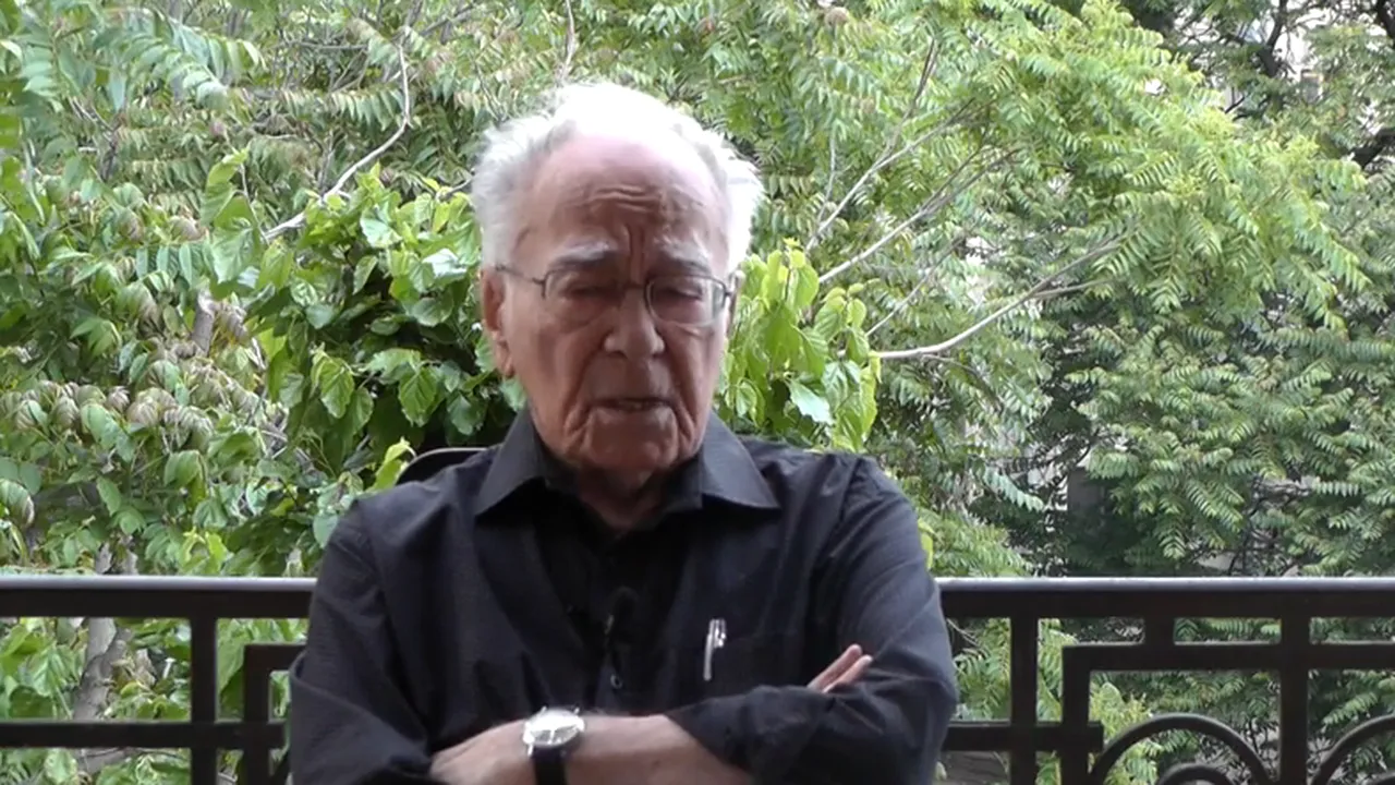 Filosoful Mihai Șora s-a căsătorit la 98 de ani