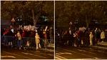 A 18-a noapte de proteste în fața Arestului Central, pentru susținerea lui Călin Georgescu. Oamenii cer eliberarea fostului prezidențiabil
