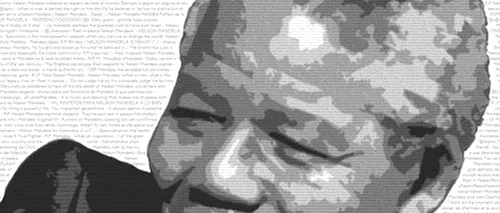 Cum a fost realizată această fotografie emoționantă cu Nelson Mandela