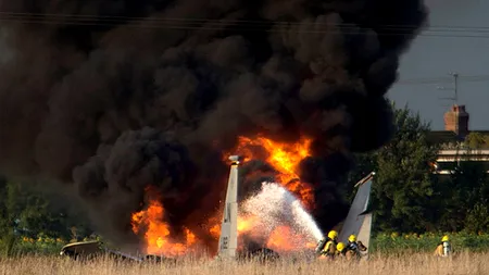 Un avion de vânătoare american s-a prăbușit în Marea Britanie