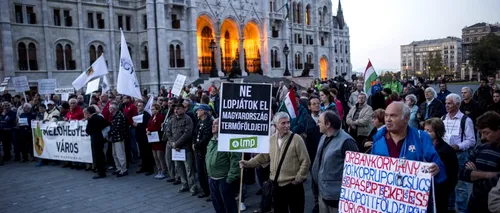 Mișcarea radicală Jobbik a organizat un miting împotriva imigranților din Ungaria