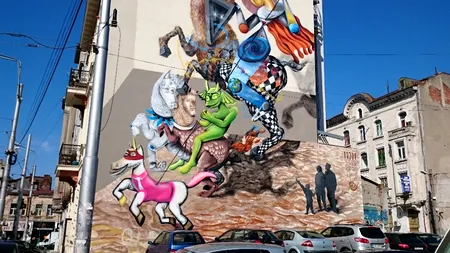 Cum l-am scos pe Sfântul Gheorghe din Biserică. Povestea românului Platon care a scandalizat BOR cu un graffiti