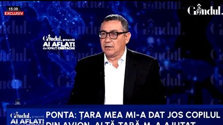 Victor Ponta, complet revoltat: ”Țara asta îți dă jos copilul din avion! Cum e asta?”