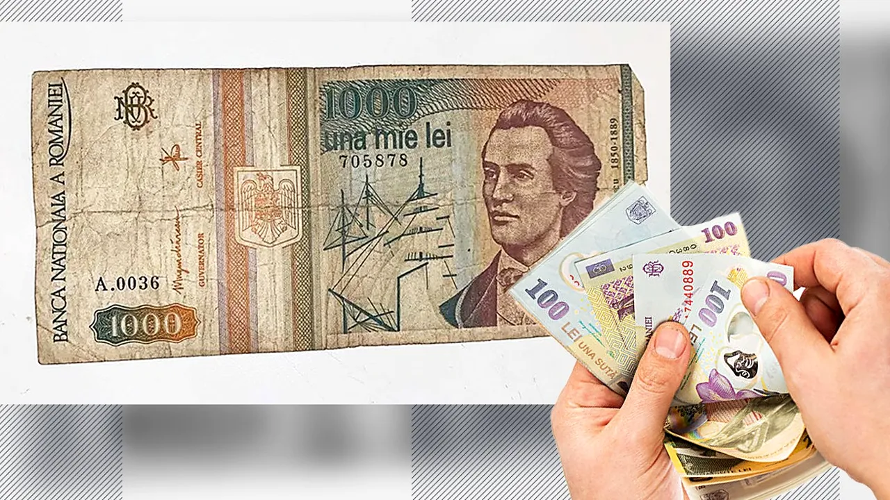Bancnota din anii '90 care se vinde cu mii de lei în 2023. Care este aceasta și cât costă
