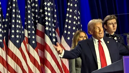 TRUMP pretinde că Partidul Republican a primit un ”mandat puternic” /Proiecțiile Fox News anticipează VICTORIA sa în scrutinul prezidențial