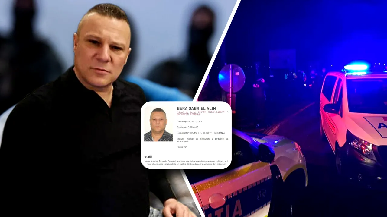 Un interlop faimos din București, condamnat pentru furt după ce a jefuit un traficant internațional de cocaină. Hoțul a fost dat în urmărire generală
