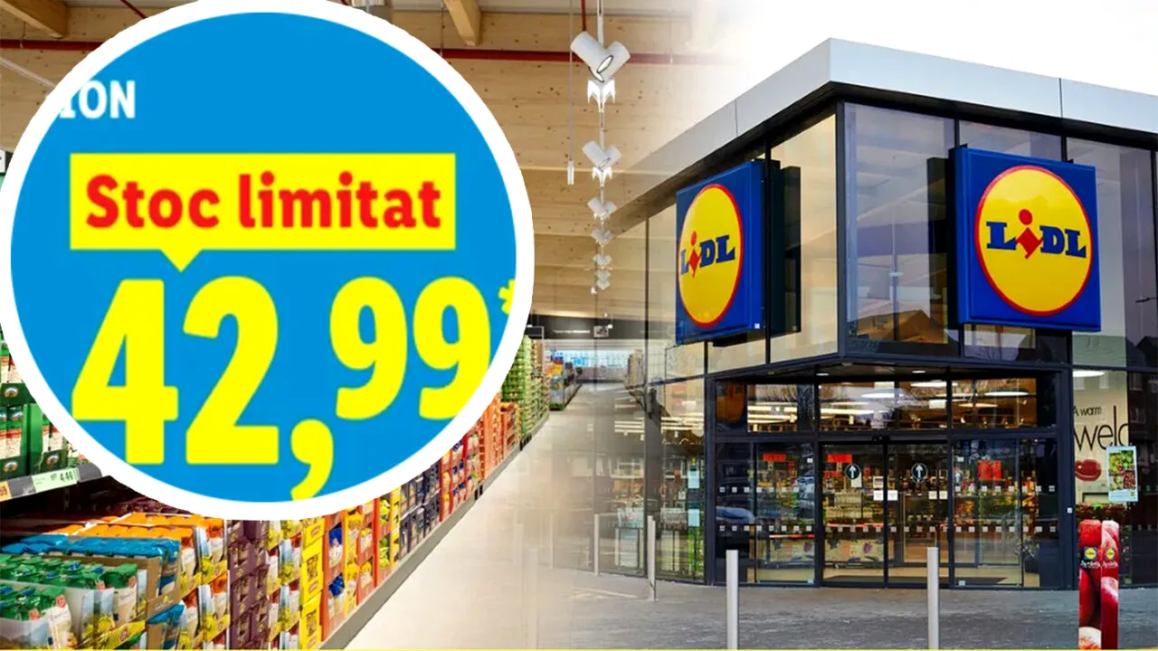 Produsul de lux la mare reducere în LIDL, începând de azi. Costă doar 42.99 lei