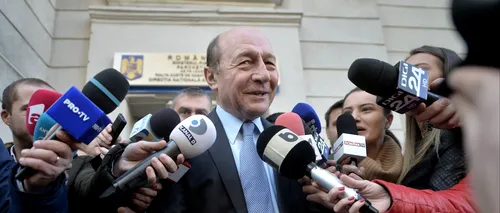 Traian Băsescu sugerează o comisie în MAI care să verifice lucrătorii: La spații verzi dacă nu știu carte