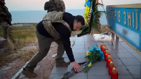 UPDATE | Ziua 500 de război. Zelenski, vizită pe Insula Șerpilor/Erdogan: Ucraina „merită” să adere la NATO / SUA trimit muniții cu dispersie la Kiev