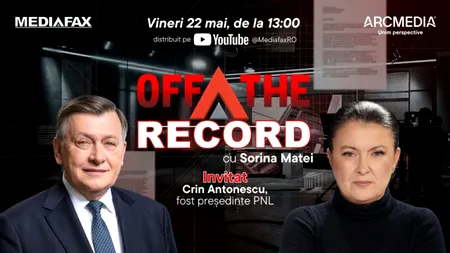 OFF The Record. Invitat: Crin Antonescu, fost președinte PNL