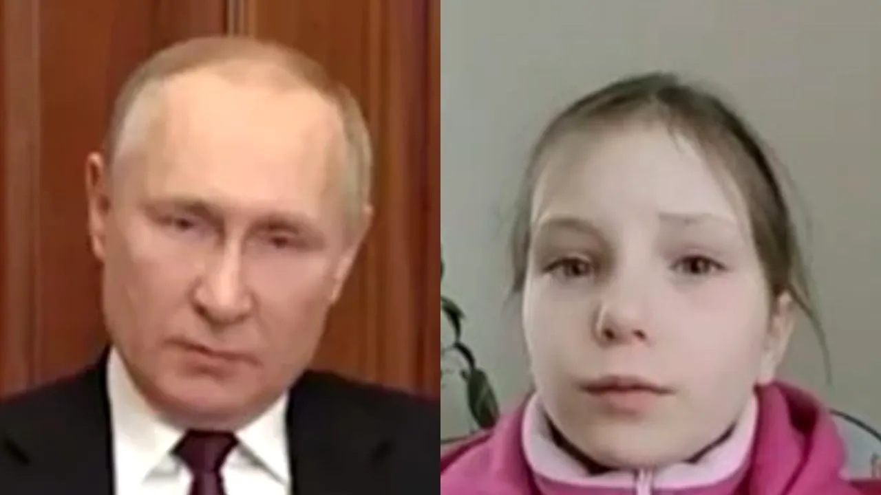VIDEO | Mesajul unei fetițe de șase ani din Ucraina pentru Putin: „Șterge-o de aici, din țara mea”